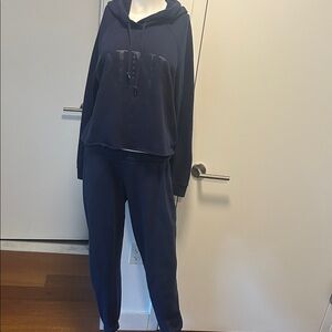 PINK Victoria's Secret Navy Jogger Set